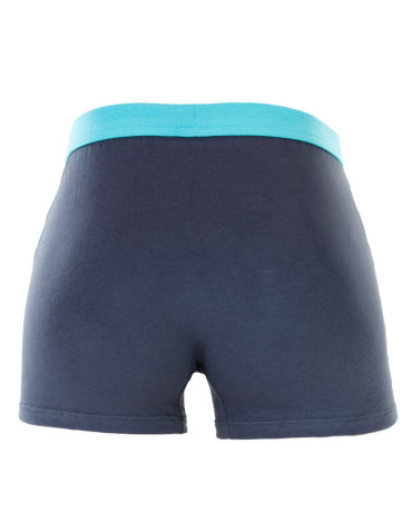 Bokserki dopasowane - Bokserki meskie bawełniane dopasowane z elastycznym pasem SZARY - produkt 3