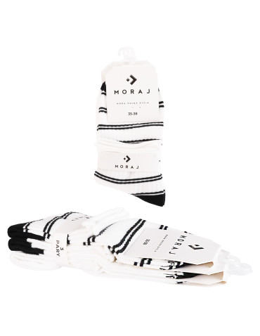 Damskie skarpetki za kostkę w klasycznych kolorach 3-pak - produkt 2