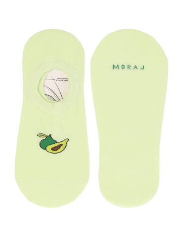 Damskie skarpetki stopki bawełniane z owocowym wzorem 3-pak  - produkt 2