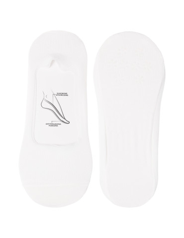 Skarpetki damskie stopki laserowo cięte antypoślizgowe 4-pak - produkt 2