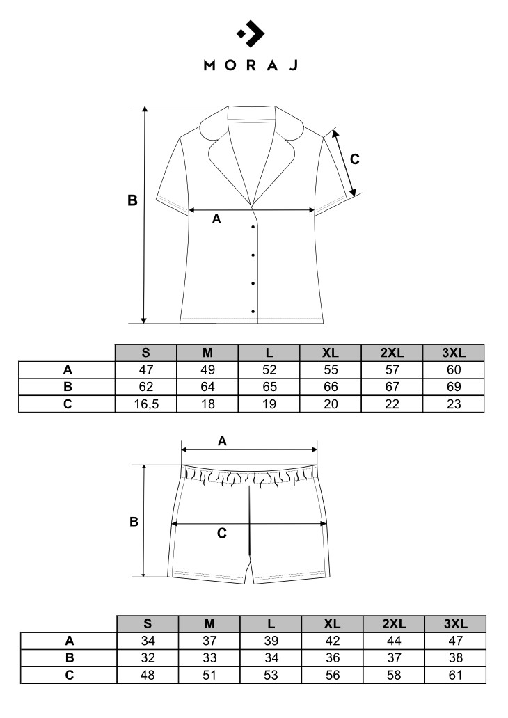 Damska piżama dwuczęściowa z krótkim rękawem i szortami Damska piżama dwuczęściowa z krótkim rękawem i szortami