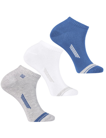 Skarpetki męskie stopki klasyczne bawełniane 3-pak