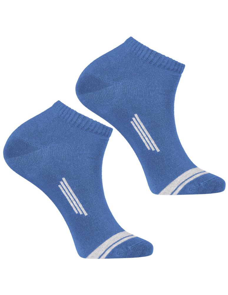 Stopki - Skarpetki męskie stopki klasyczne bawełniane 3-pak WIELOKOLOROWY  - produkt moraj.pl 3