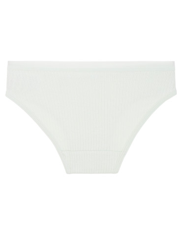 Majtki figi bawełniane dziewczęce w prążek 4-pak  - produkt 2