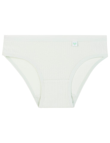 Figi - Majtki figi bawełniane dziewczęce w prążek 4-pak WIELOKOLOROWY - produkt 3