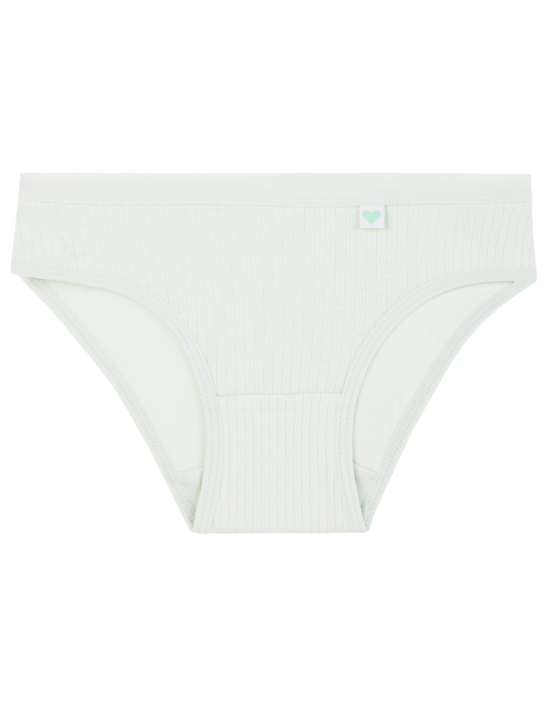 Figi - Majtki figi bawełniane dziewczęce w prążek 4-pak WIELOKOLOROWY - produkt moraj.pl 3