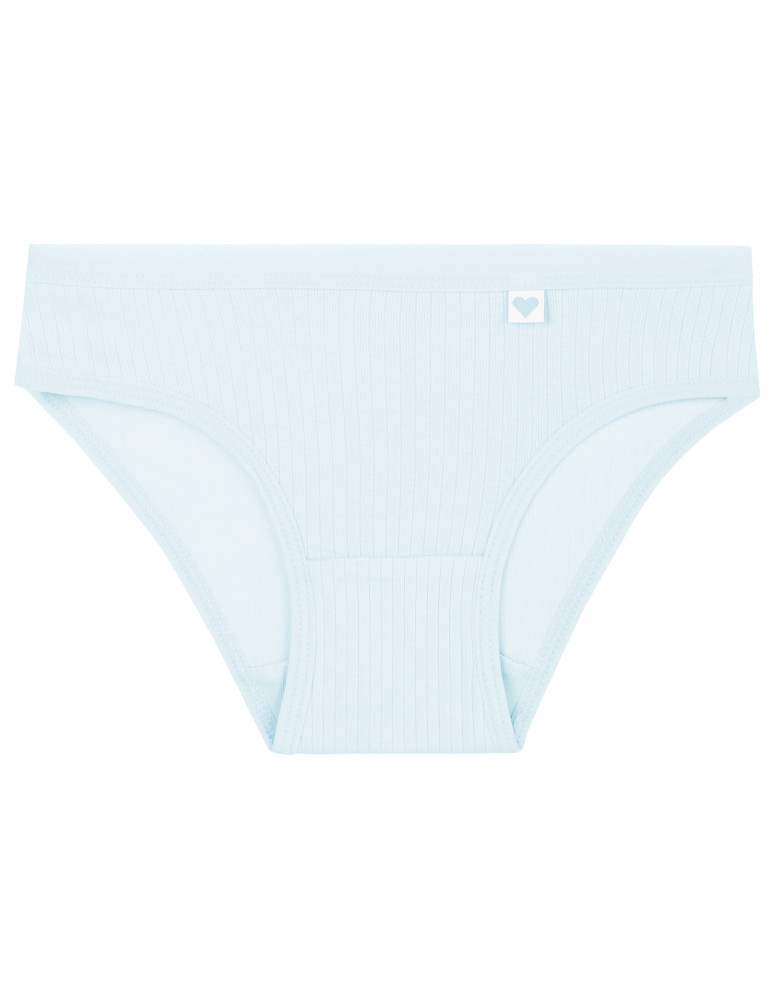 Figi - Majtki figi bawełniane dziewczęce w prążek 4-pak WIELOKOLOROWY - produkt moraj.pl 5