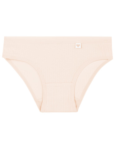 Figi - Majtki figi bawełniane dziewczęce w prążek 4-pak WIELOKOLOROWY - produkt 6