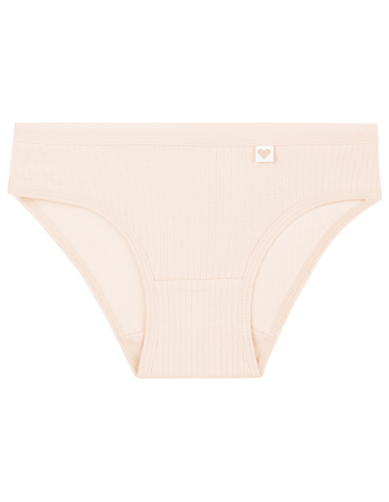 Figi - Majtki figi bawełniane dziewczęce w prążek 4-pak WIELOKOLOROWY - produkt moraj.pl 6