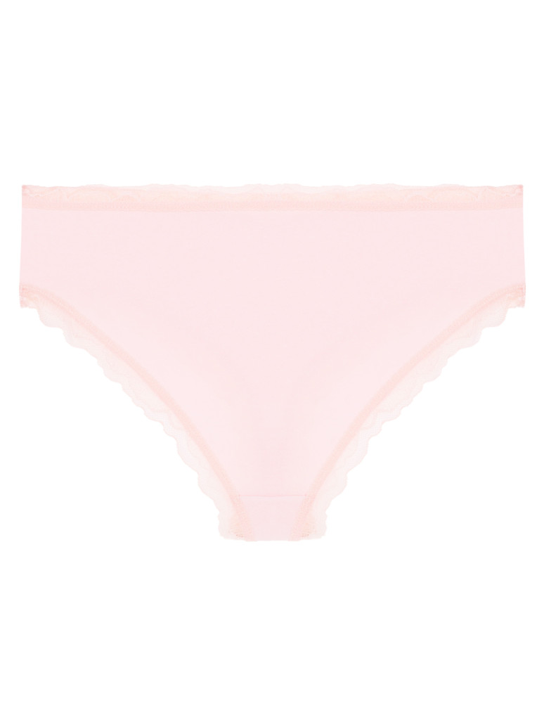 Majtki figi - Majtki damskie szorty bawełniane z koronką 3-pak WIELOKOLOROWY  - produkt moraj.pl 2