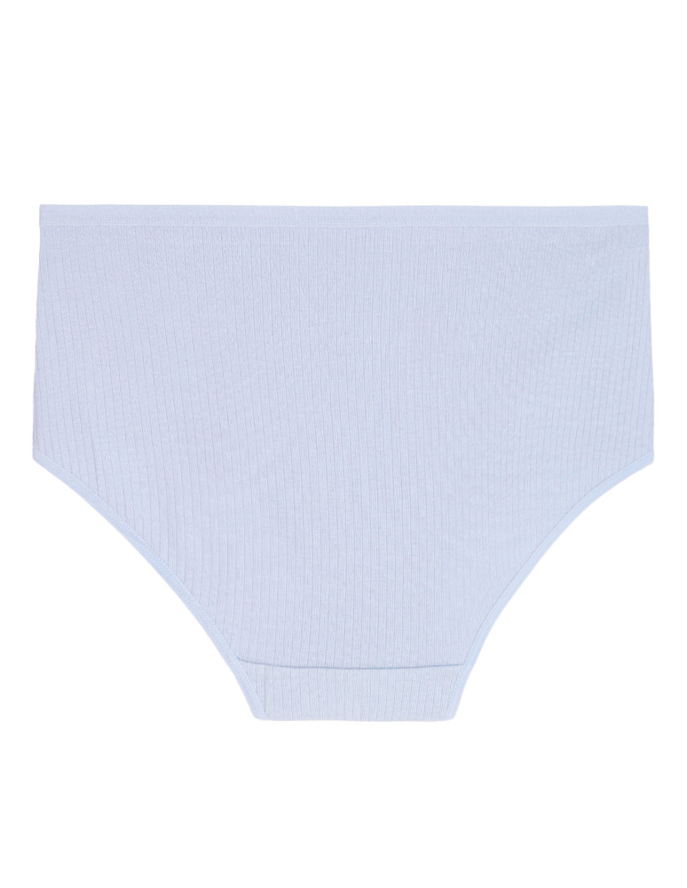 Majtki figi - Damskie majtki bawełniane z wysokim stanem Plus Size 4-pak WIELOKOLOROWY  - produkt moraj.pl 2