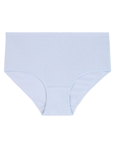 Majtki figi - Damskie majtki bawełniane z wysokim stanem Plus Size 4-pak WIELOKOLOROWY - produkt 3