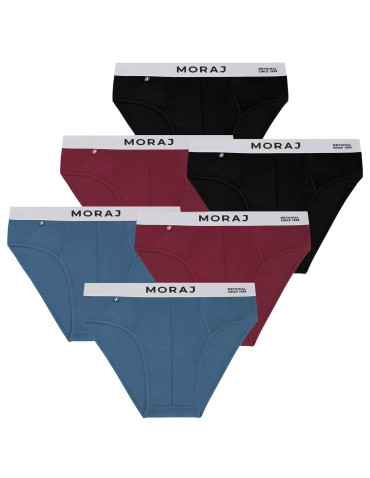  Męskie slipy bambusowe wiskoza klasyczne 6-pak