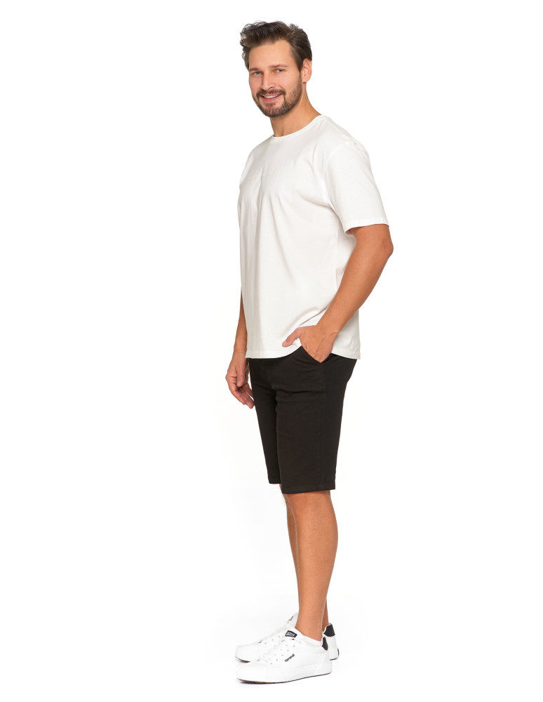 Koszulki i Tank Topy - Bawełniany T-shirt męski oversize BIAŁY  - produkt moraj.pl 7