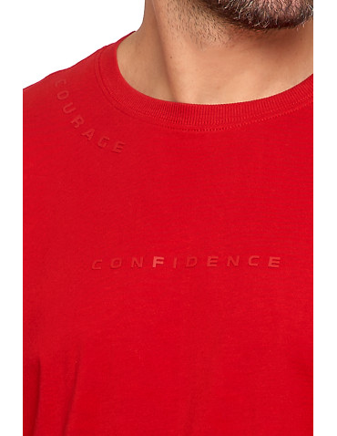 Bawełniany T-shirt męski oversize - produkt 2