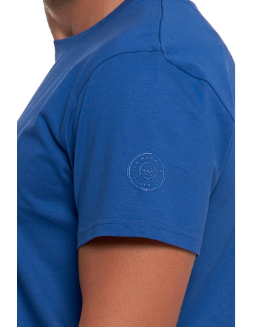 T-shirt męski bawełniany bez bocznych szwów  - produkt 2