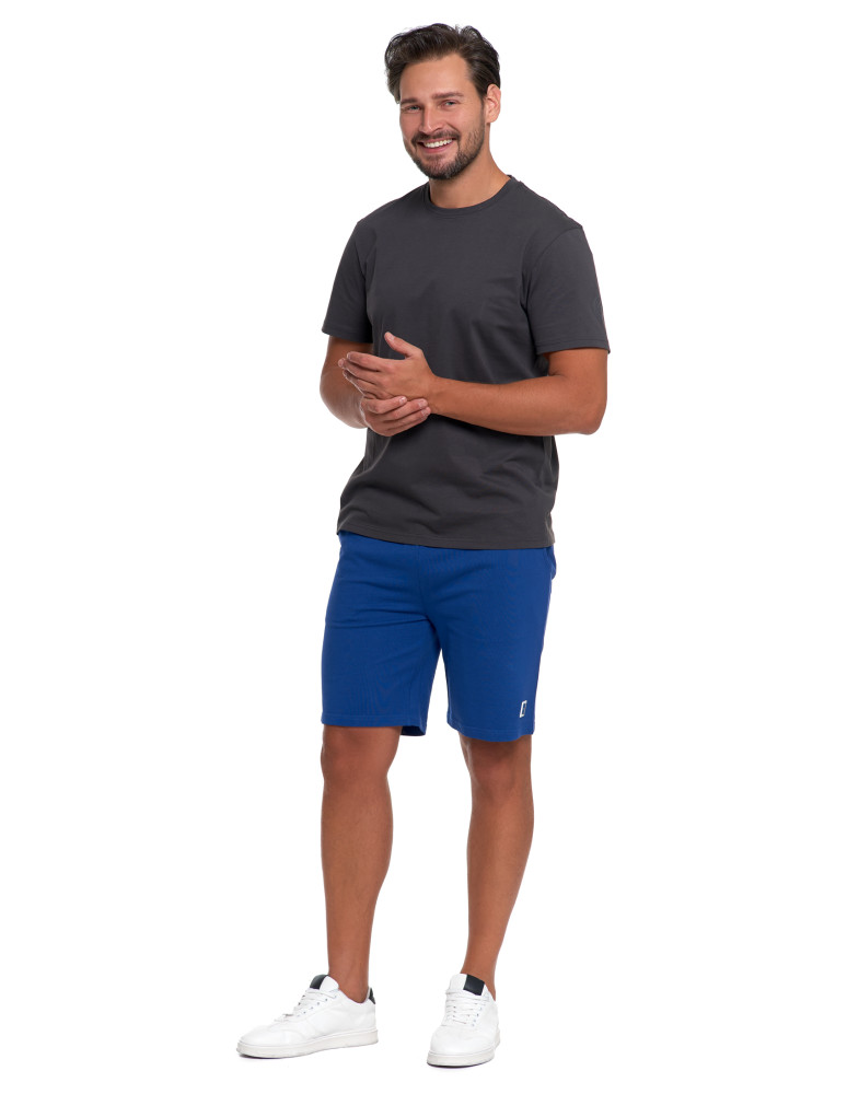 Koszulki i Tank Topy - T-shirt męski bawełniany bez bocznych szwów GRAFIT  - produkt moraj.pl 5