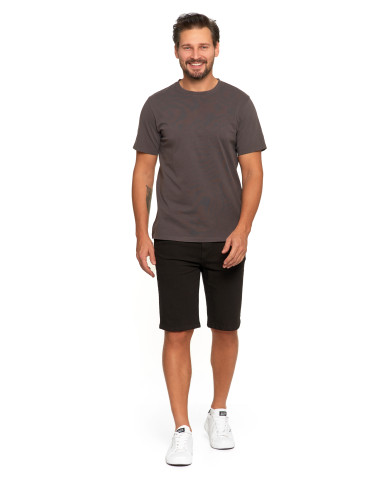 Koszulki i Tank Topy - Koszulka męska klasyczna vintage z haftem GRAFIT - produkt 4