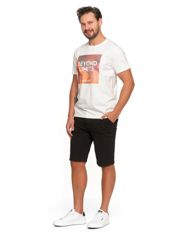 Koszulka męska T-shirt bawełniany z nadrukiem - produkt 2