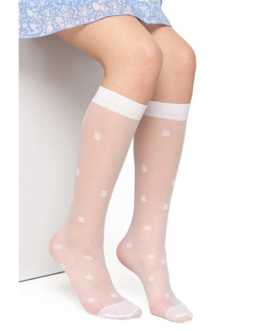 Podkolanówki dziewczęce motylki