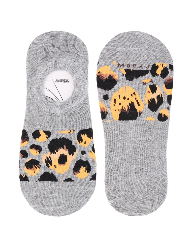 Niskie stopki - Damskie skarpetki niskie stopki w zwierzęce wzory 3-pak WIELOKOLOROWY - produkt moraj.pl 2