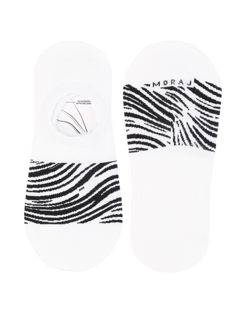 Niskie stopki - Damskie skarpetki niskie stopki w zwierzęce wzory 3-pak WIELOKOLOROWY - produkt moraj.pl 3