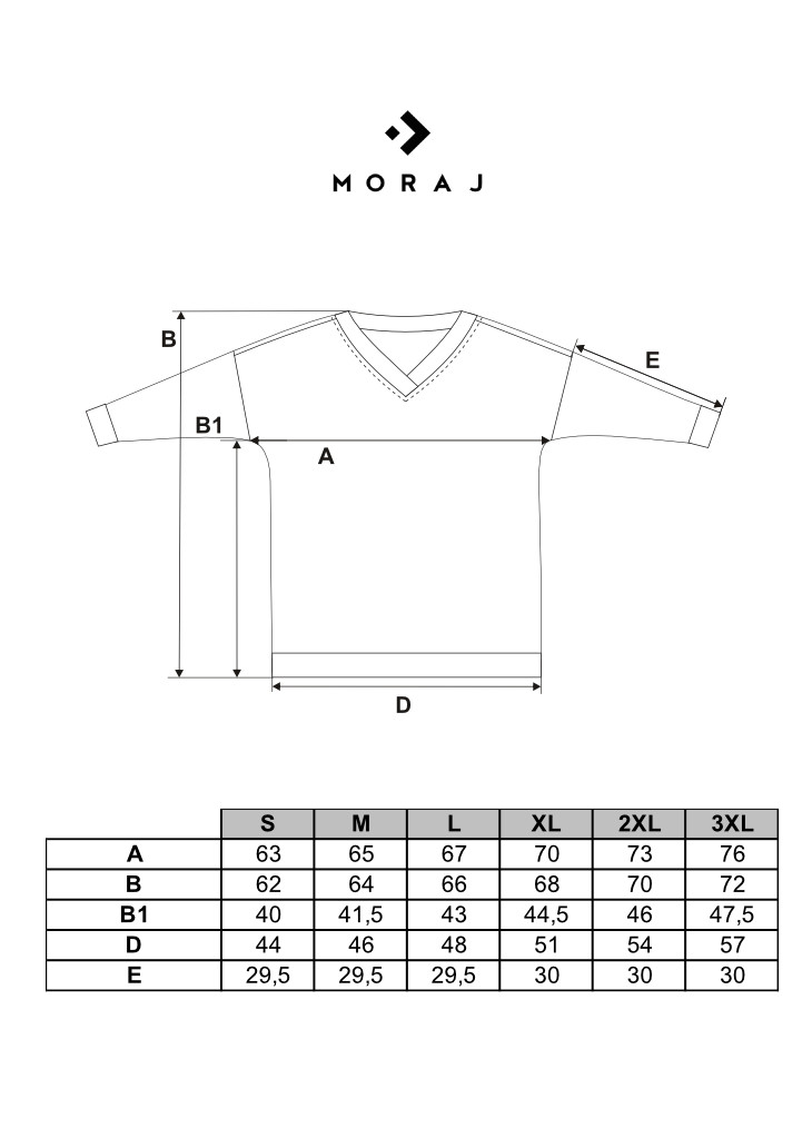 Bluzka damska bawełniana z rękawem 3/4 i efektowynym haftem