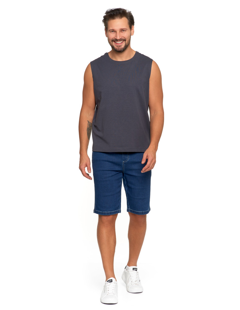 Koszulki i Tank Topy - Męska koszulka tank top GRAFIT - produkt moraj.pl 4