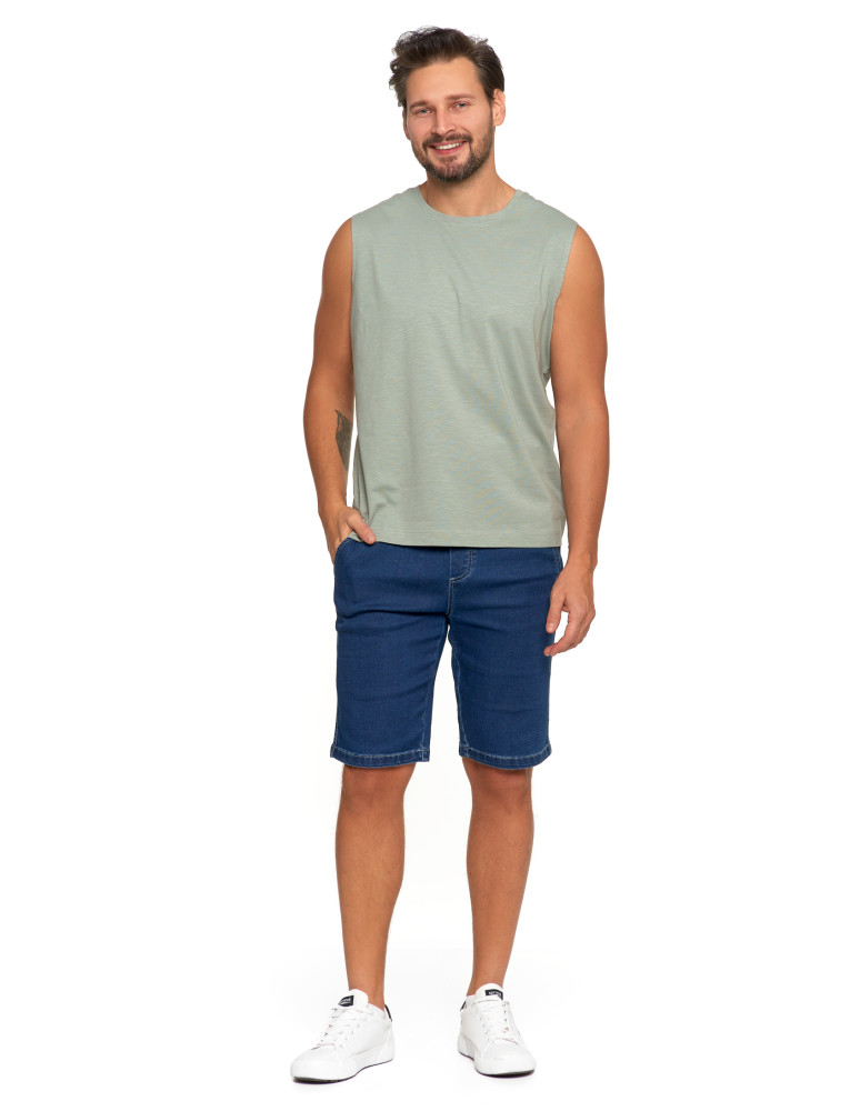 Koszulki i Tank Topy - Męska koszulka tank top SZARY  - produkt moraj.pl 4