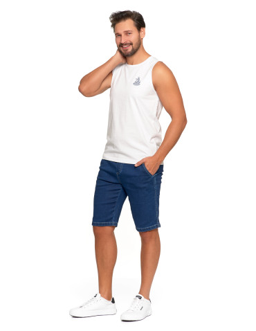 Męska koszulka Tank Top z marinistycznym motywem - produkt 2