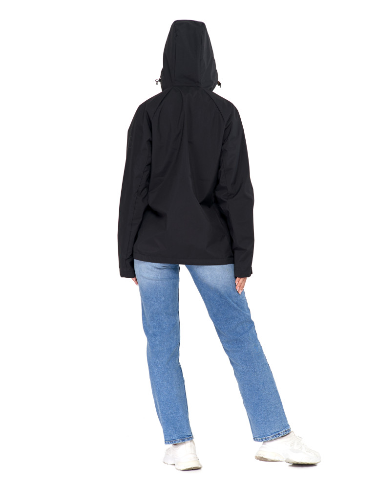 Kurtki i kamizelki - Kurtka przejściowa unisex przeciwdeszczowa CZARNY  - produkt moraj.pl 19