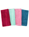 Ręcznik z mikrofibry 4-pak WIELOKOLOROWY