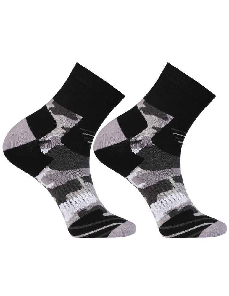 Skarpetki za kostkę - Skarpety męskie sportowe za kostkę 3-pak WIELOKOLOROWY  - produkt moraj.pl 2