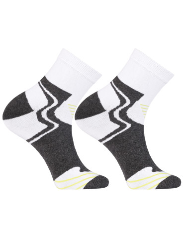 Skarpetki za kostkę - Skarpety męskie sportowe za kostkę 3-pak WIELOKOLOROWY - produkt 3