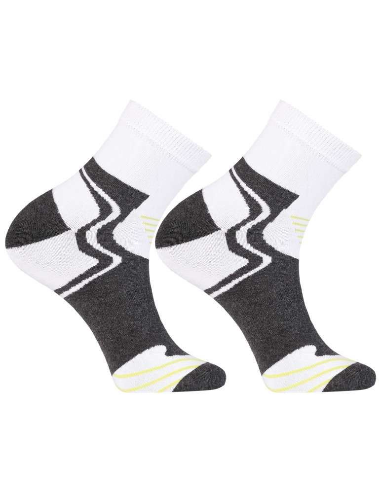 Skarpetki za kostkę - Skarpety męskie sportowe za kostkę 3-pak WIELOKOLOROWY  - produkt moraj.pl 3