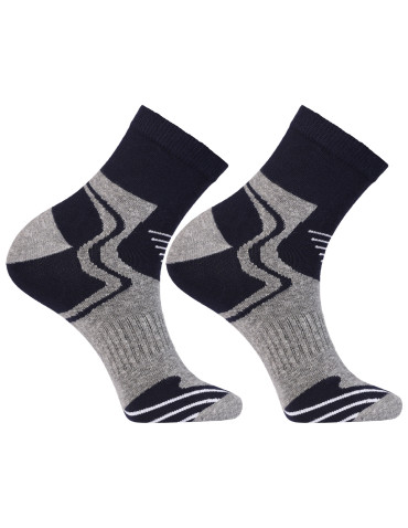 Skarpetki za kostkę - Skarpety męskie sportowe za kostkę 3-pak WIELOKOLOROWY - produkt 4