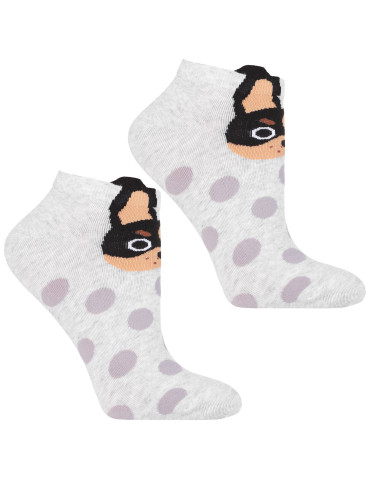 Damskie skarpetki stopki w pieski 3-pak - produkt 2