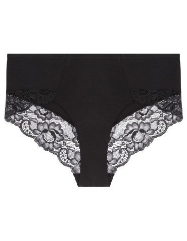 Majtki figi - Damskie majtki figi bikini bawełniane z koronką 6-pak WIELOKOLOROWY - produkt 4