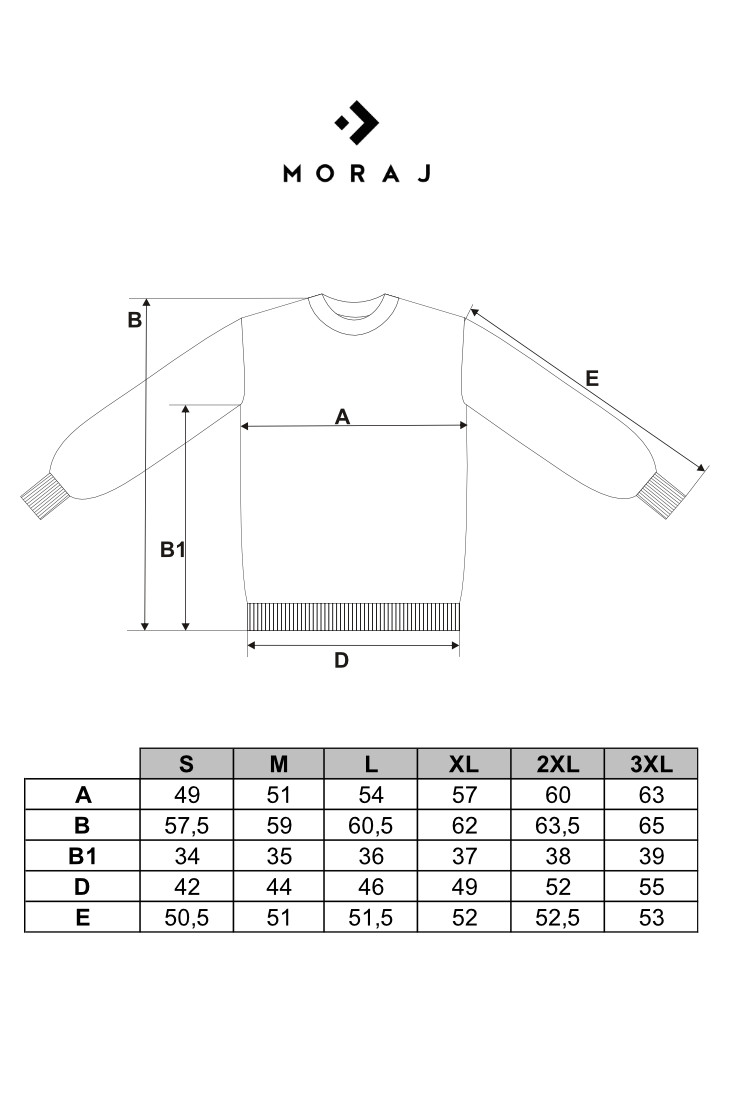 Sweter damski bawełniany oversize z aplikacją kwiatową