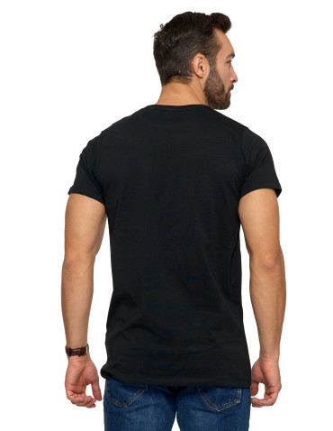 Koszulka męska T-shirt bawełniana Premium okrągły dekolt  - produkt 2