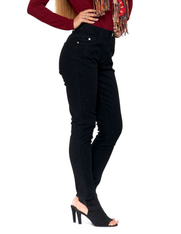 Spodnie damskie jeansowe mom fit