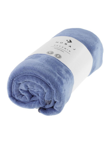 Mikrofibra - Duży ręcznik kąpielowy z mikrofibry 70x140 cm JASNY SZARY - produkt 1