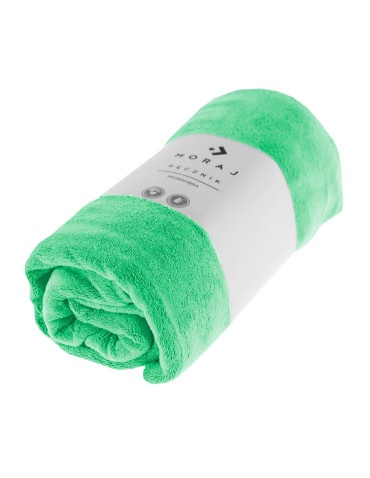 Mikrofibra - Mały ręcznik z mikrofibry 50x100 cm ZIELONY - produkt 1
