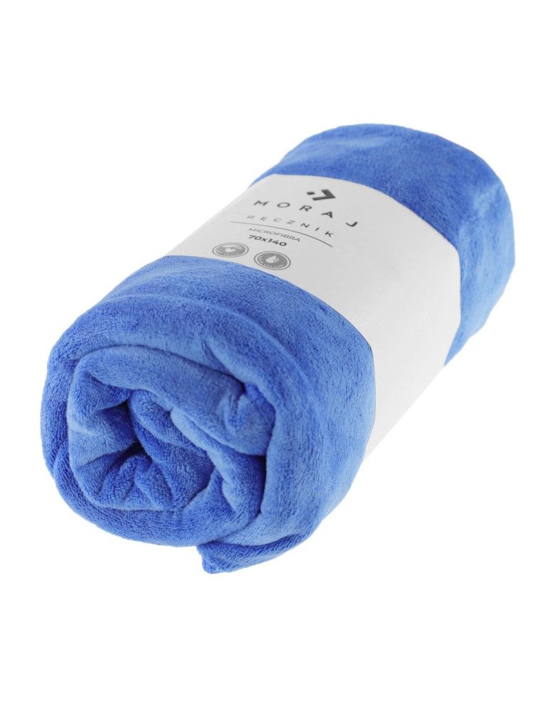 Mikrofibra - Mały ręcznik z mikrofibry 50x100 cm NIEBIESKI - produkt moraj.pl 1