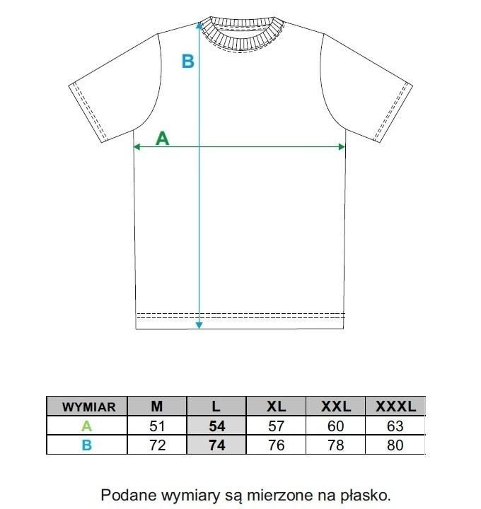 Koszulka męska bawełniana T-shirt Koszulka męska bawełniana T-shirt