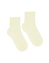 Długie skarpety damskie z wiskozy bambusowej KREMOWY