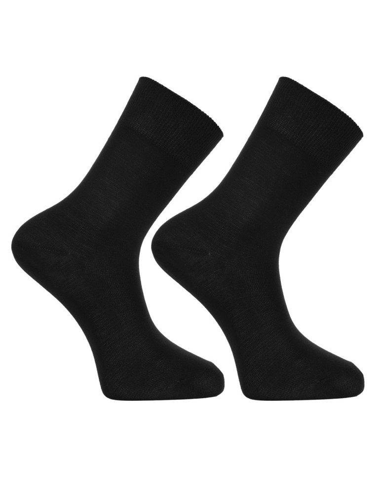 Skarpety męskie długie 100% bawełna CZARNY