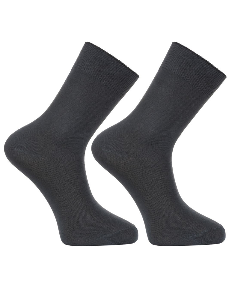 Skarpety męskie długie 100% bawełna GRAFIT