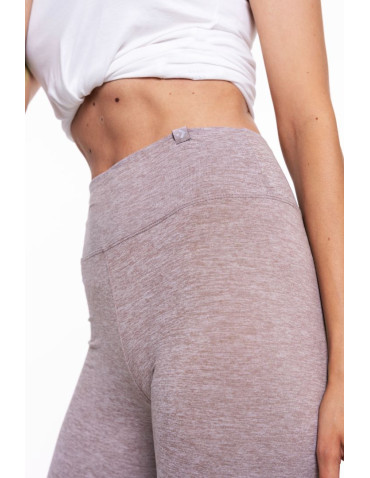 Klasyczne legginsy damskie z wysokim stanem  - produkt 2