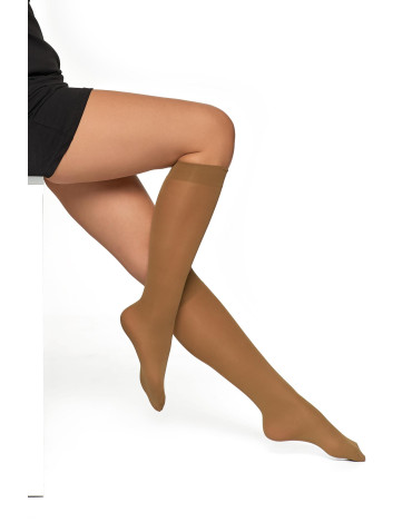 Podkolanówki damskie - Podkolanówki microfibra 40DEN SAFARI - produkt 6